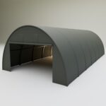 Zielona hala łukowa 6,1 x 12,8 x 3,66 m