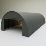 Zielona hala łukowa 6,1 x 14,63 x 3,66 m