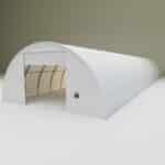 Biała hala łukowa 9,15 x 40 x 4,5 m