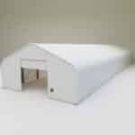 Biała hala namiotowa 10 x 36,6 x 5,2 m