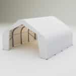 Biała hala namiotowa 6,1 x 6,1 x 3,66 m