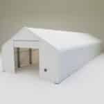 Biała hala namiotowa 9,15 x 36,6 x 6,1 m