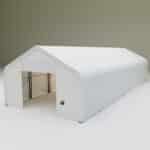 Biała hala namiotowa 8 x 21 x 5,2 m