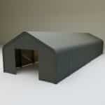 Zielona hala namiotowa 8 x 24,4 x 5,2 m