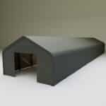 Zielona hala namiotowa 8 x 36 x 5,2 m