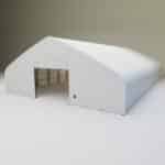 Biała hala namiotowa 18,30 x 18,3 x 7,63 m