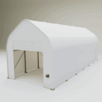 Biały garaż 5,5 x 15 x 5,8 m
